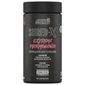 shred x ultimate fat burner capsules