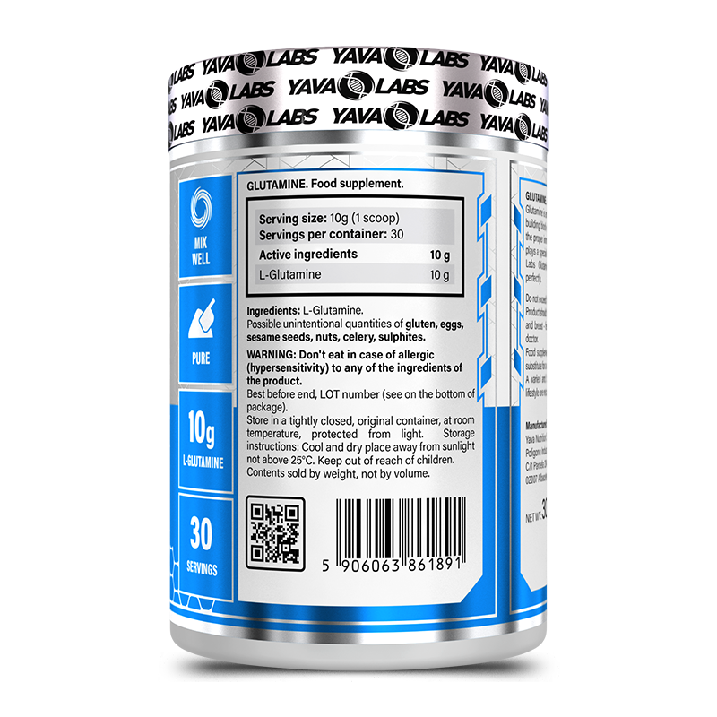 yava labs l glutamine powder yava labs l glutamine powder